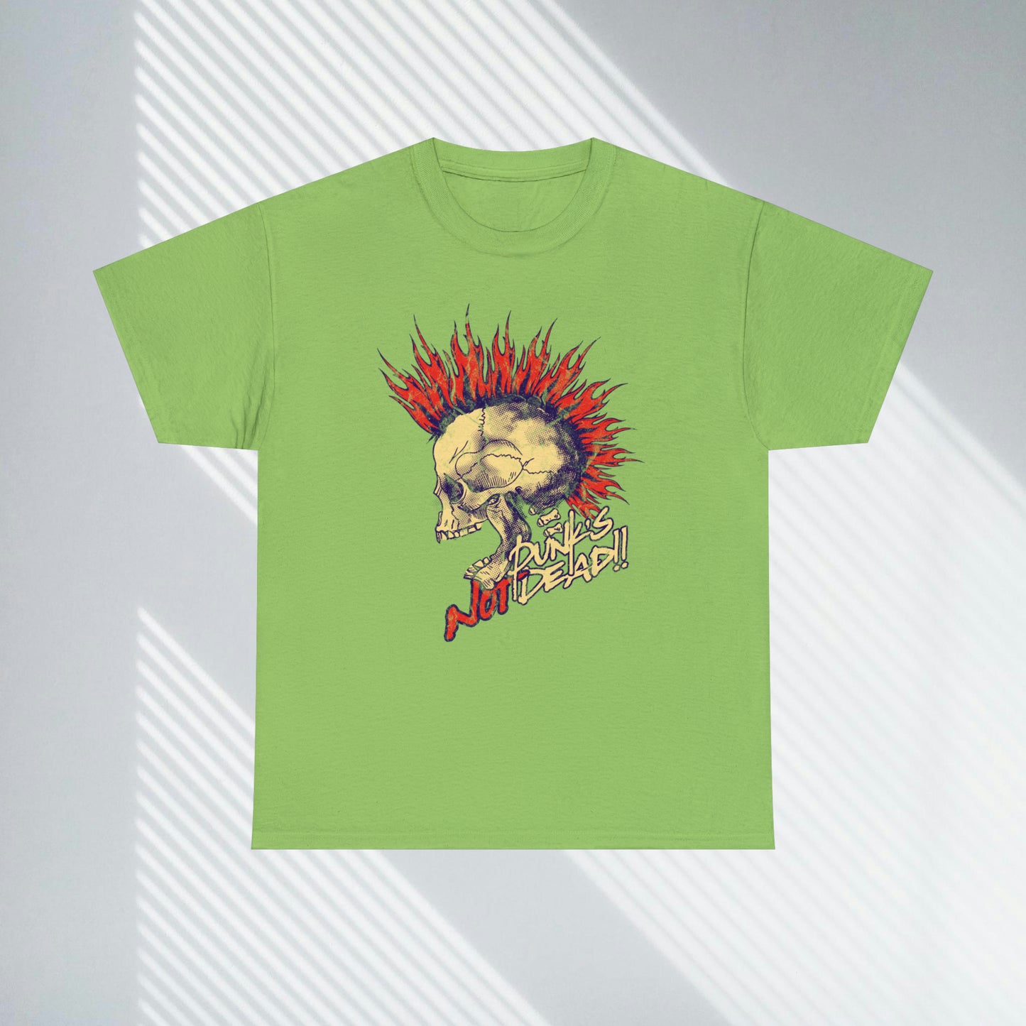 Punk's Not Dead, Skull Unisex Heavy Cotton Tee
