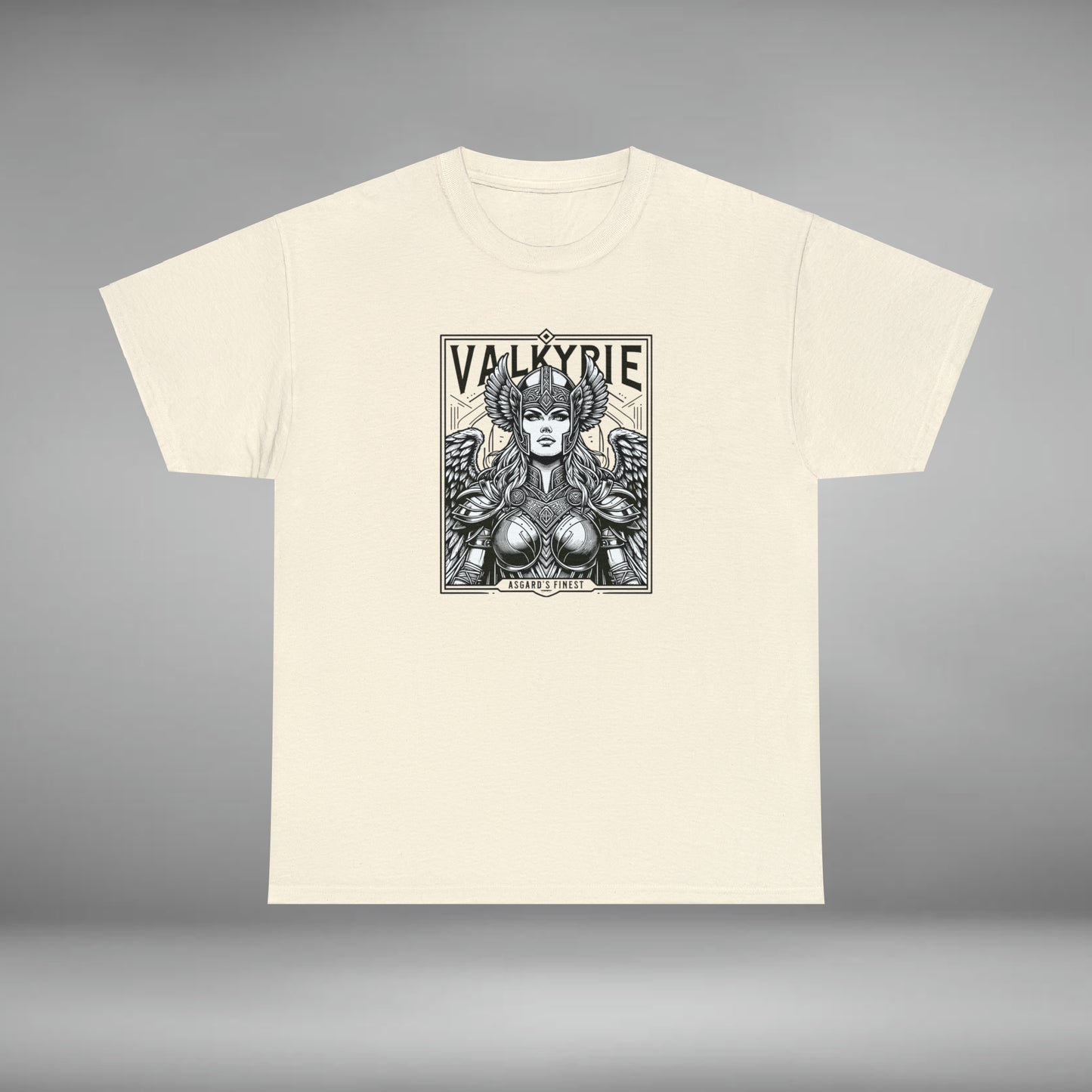 Valkyrie, Asgard's Finest, Unisex Heavy Cotton Tee