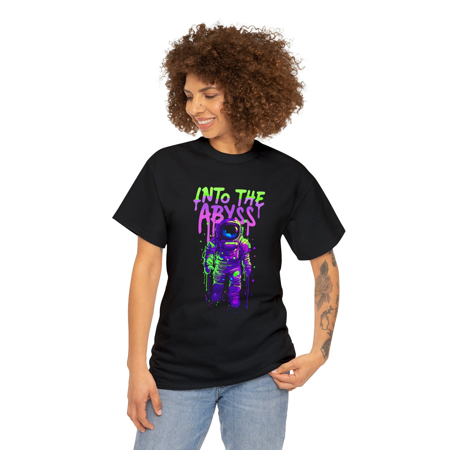 INTO THE ABYSS, Unisex Heavy Cotton Tee