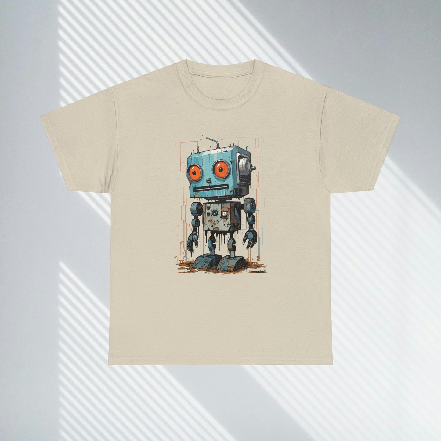 Gears of Sorrow, Robot Unisex Heavy Cotton Tee