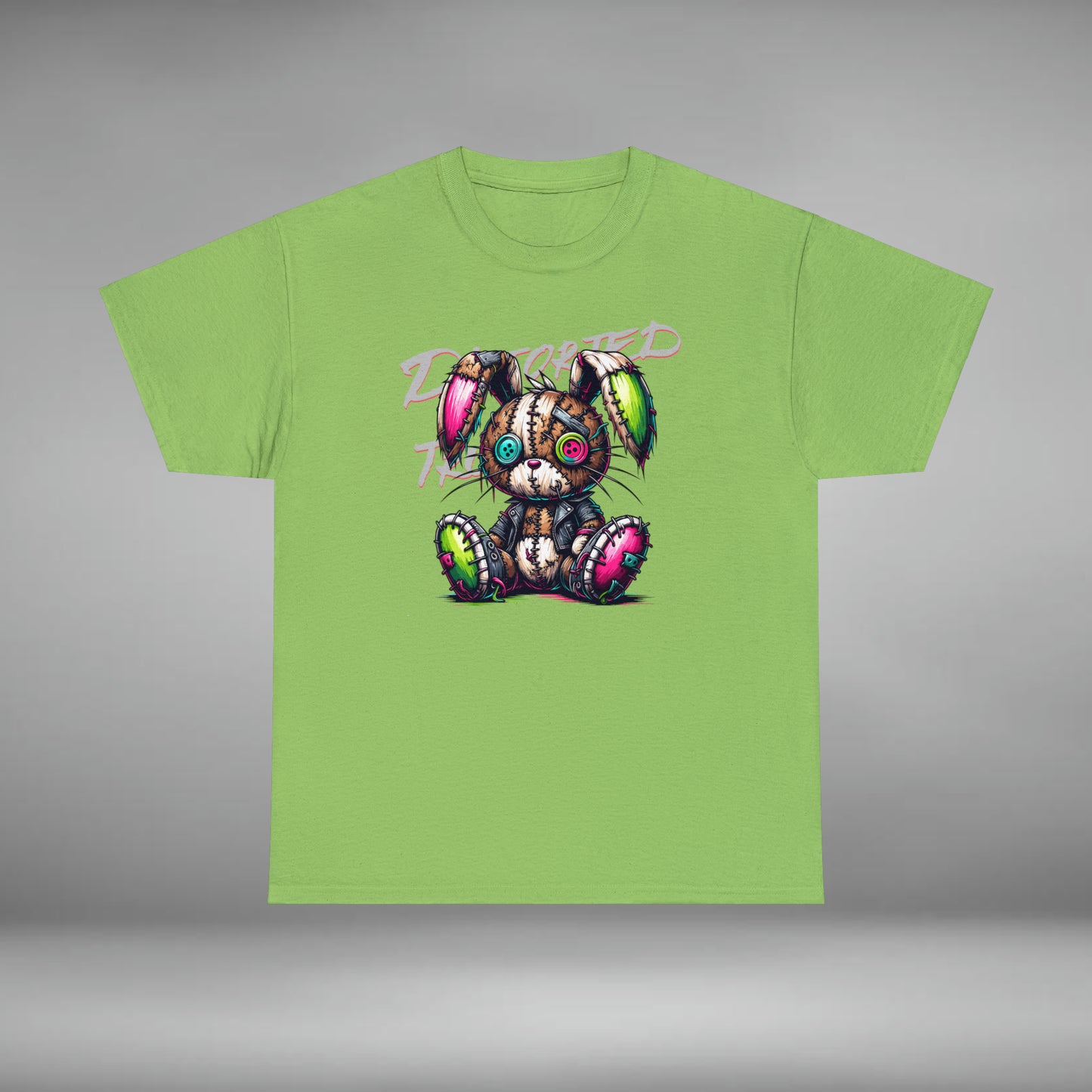 Distorted Truth, Ragdoll Bunny, Unisex Heavy Cotton Tee
