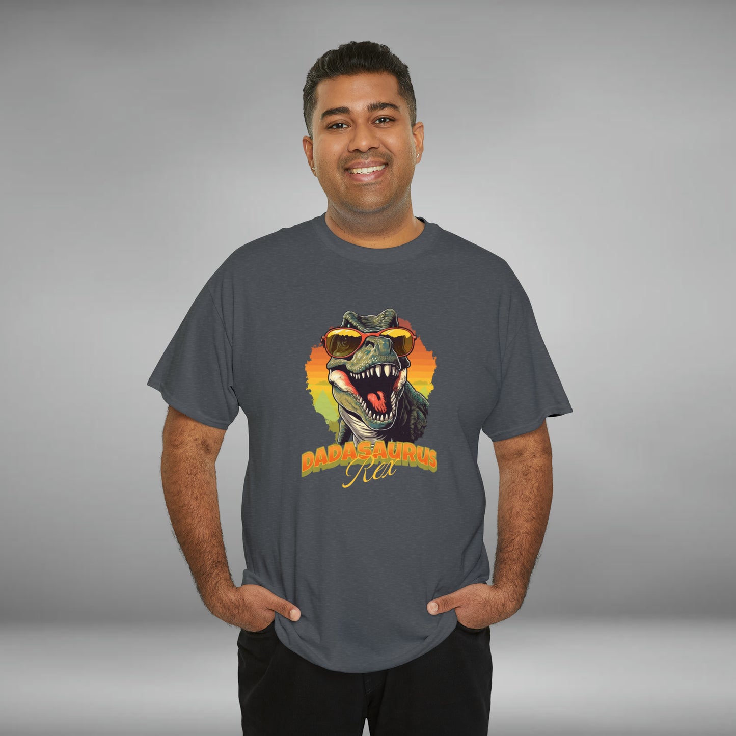 Dadasaurus Rex, Unisex Heavy Cotton Tee