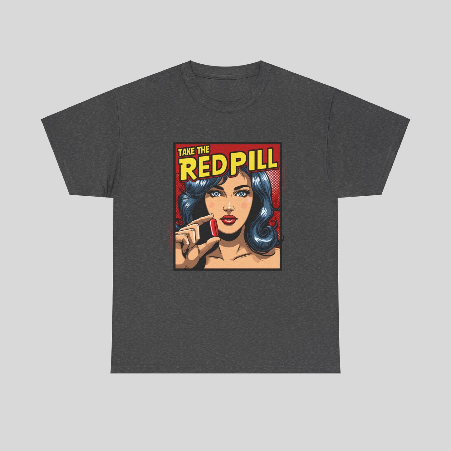 Take The Red Pill, Unisex Heavy Cotton Tee