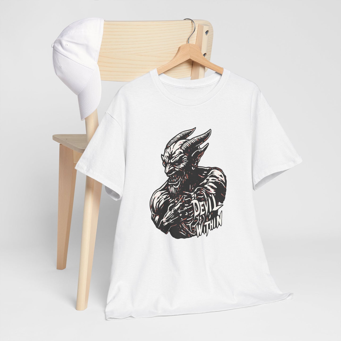 Devil Within, Unisex Heavy Cotton Tee