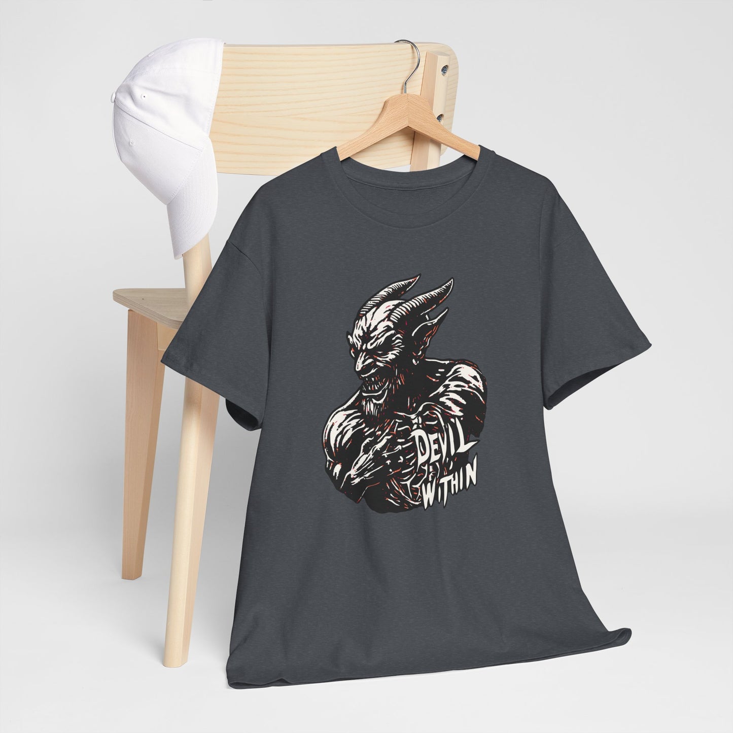 Devil Within, Unisex Heavy Cotton Tee