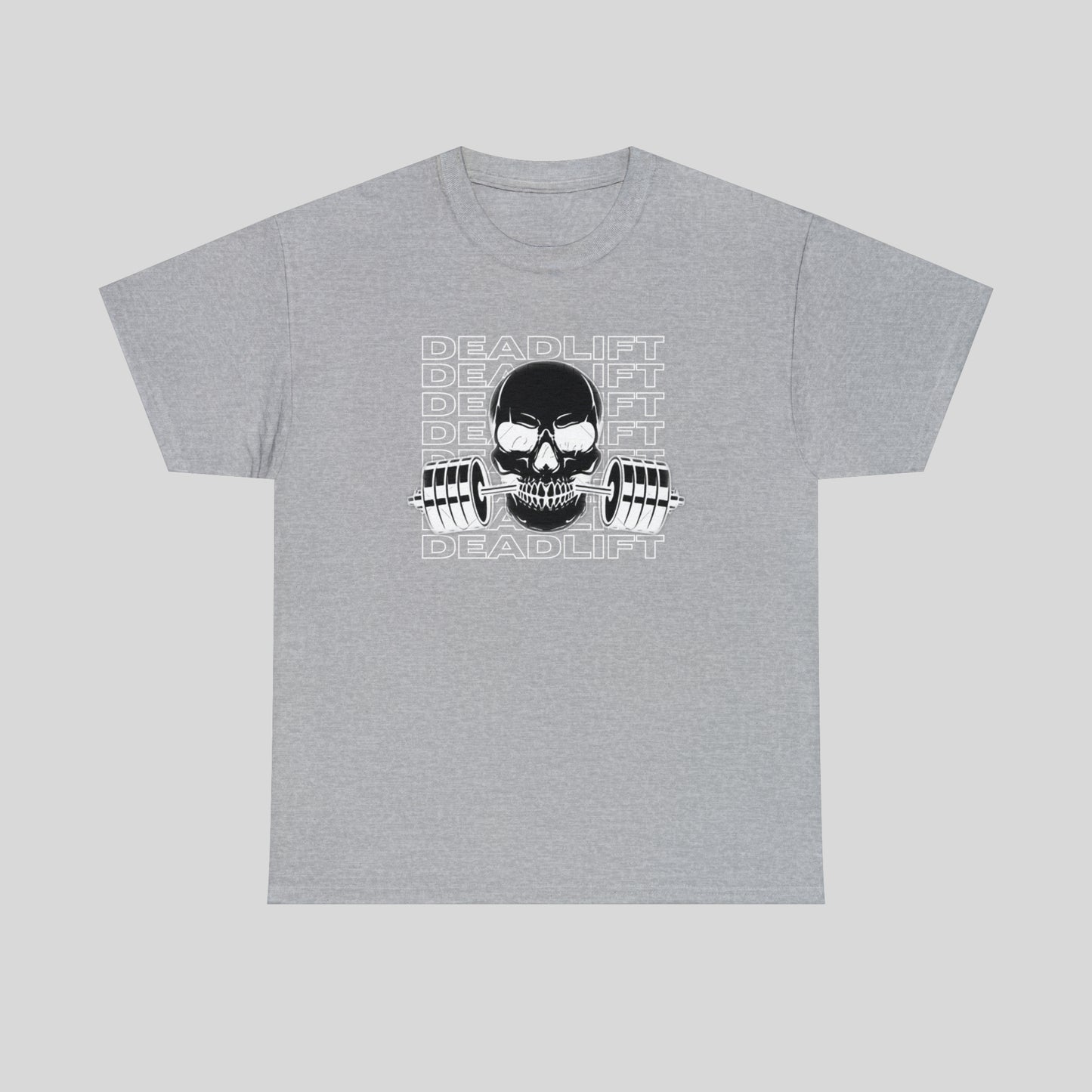DEADLIFT, Skull Custom Unisex Heavy Cotton Graphic Tee