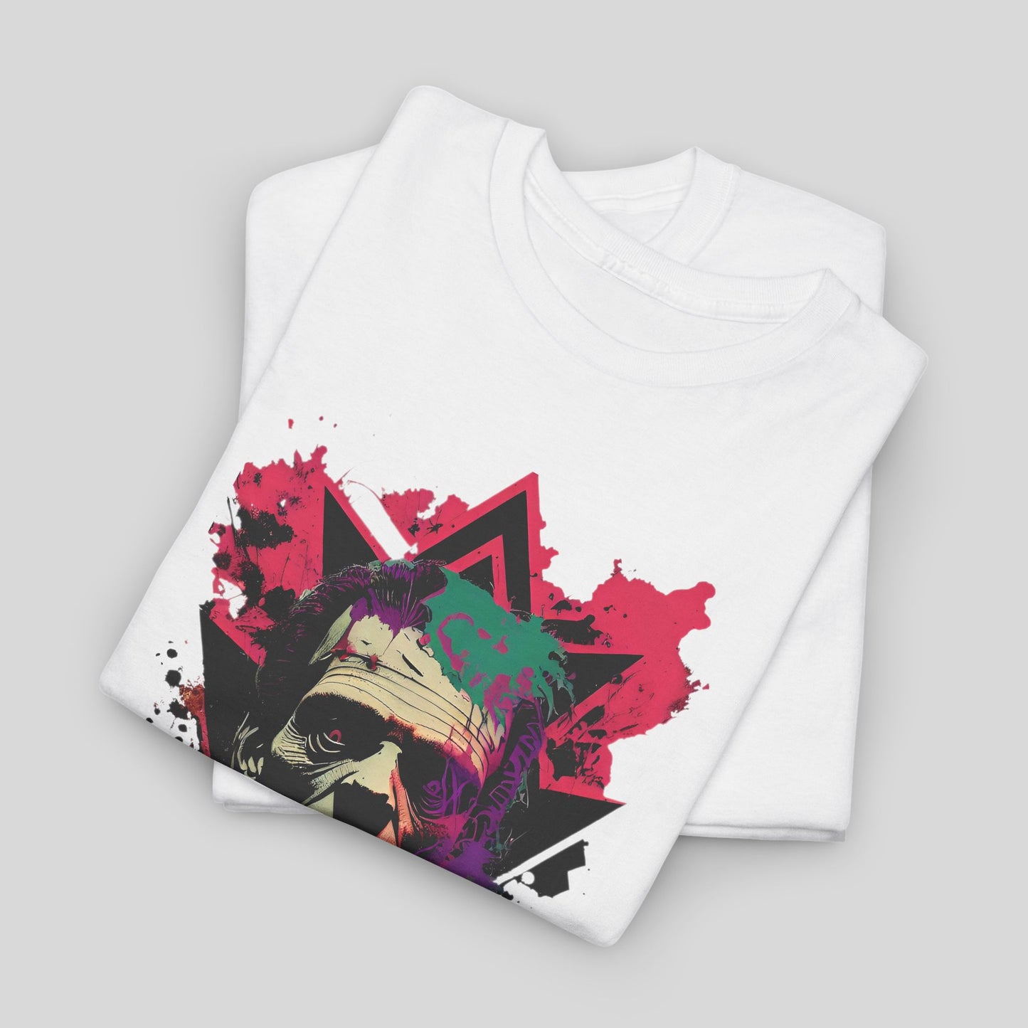 Frankenstein, Custom Graphic Unisex Heavy Cotton Tee