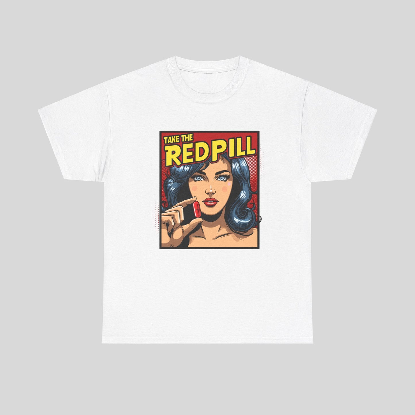 Take The Red Pill, Unisex Heavy Cotton Tee