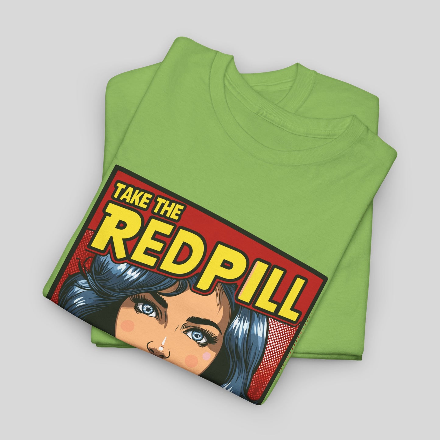 Take The Red Pill, Unisex Heavy Cotton Tee