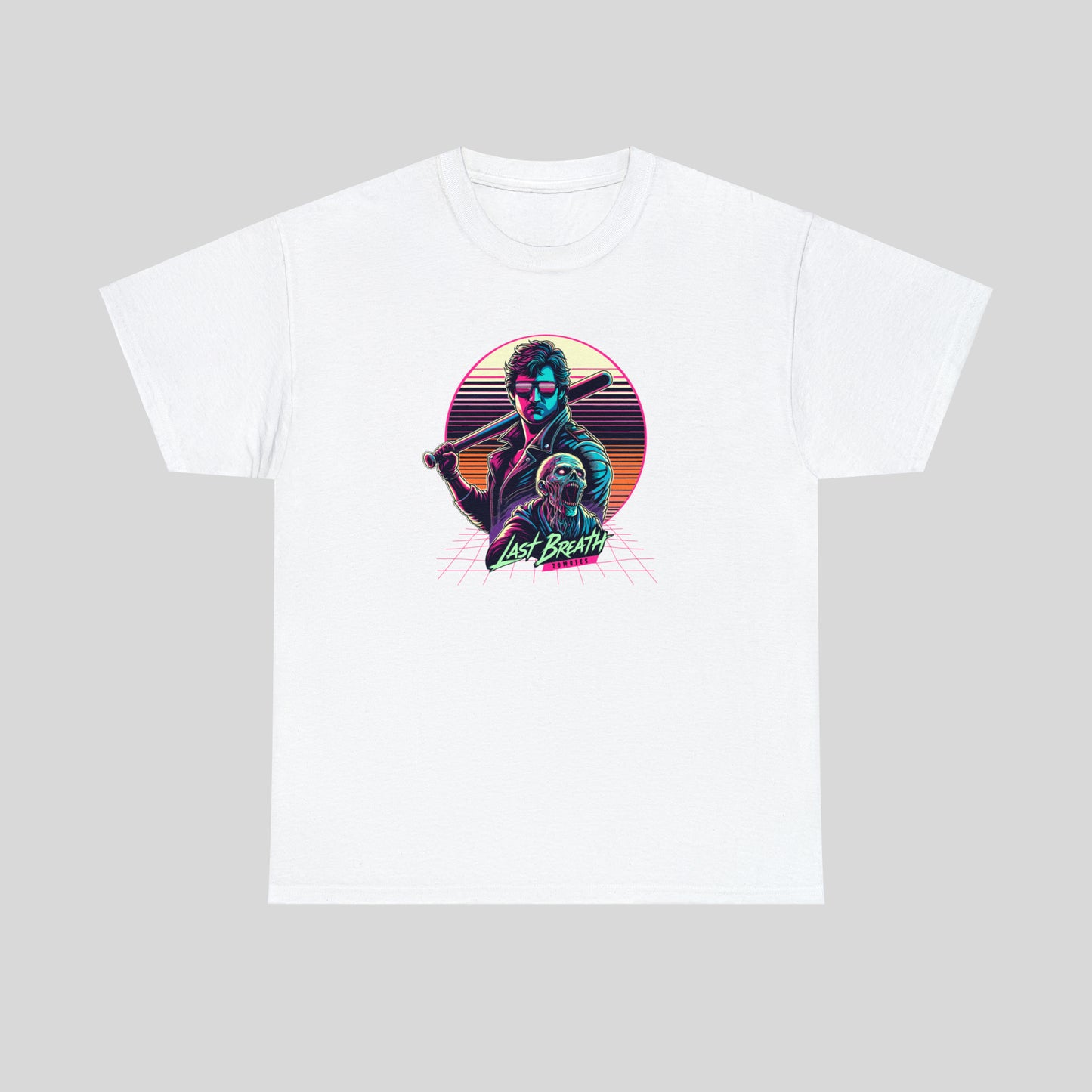 Last Breath, 80's Zombie, Unisex Heavy Cotton Tee