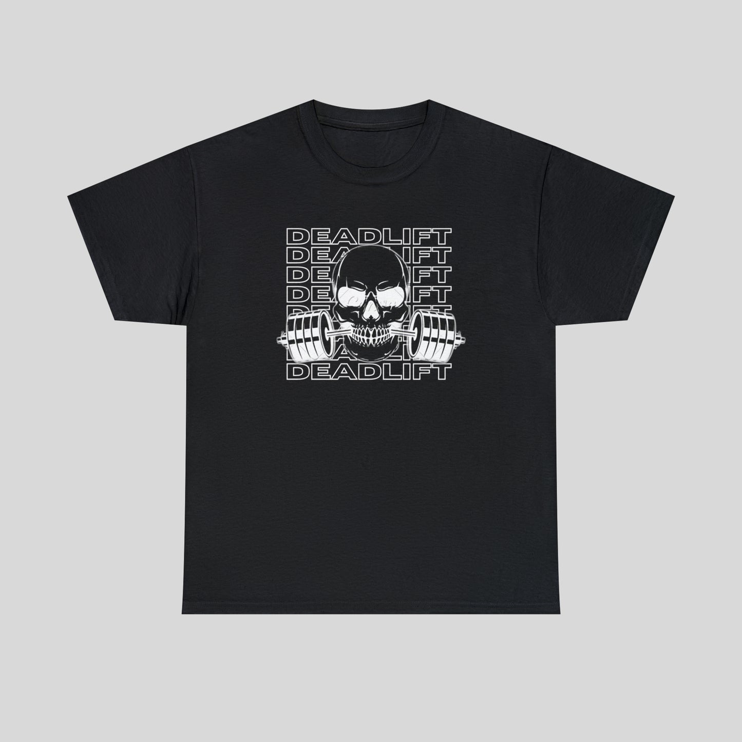 DEADLIFT, Skull Custom Unisex Heavy Cotton Graphic Tee