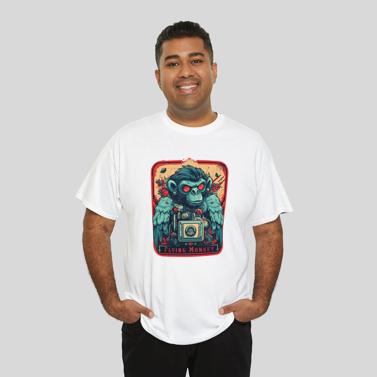 Flying Monkey, Unisex Heavy Cotton Tee
