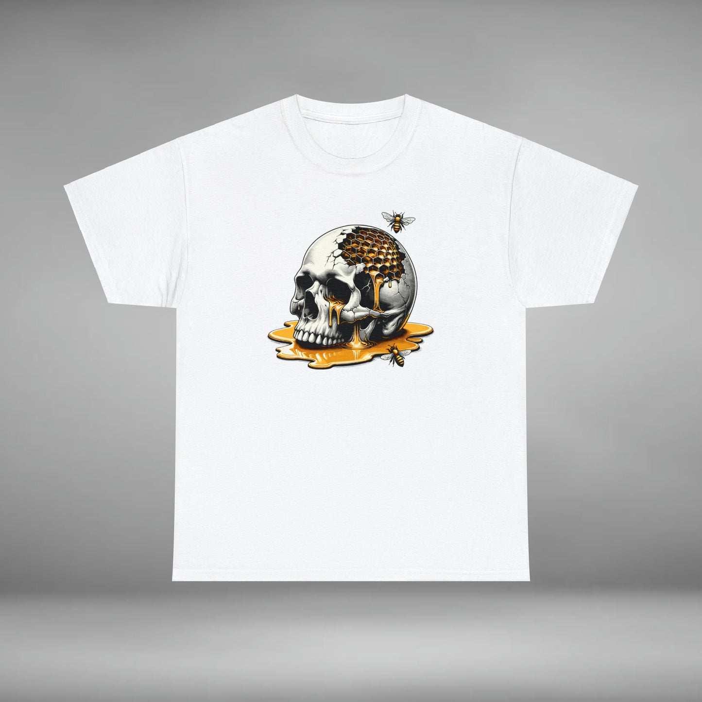 Honey Skull Unisex Heavy Cotton Tee