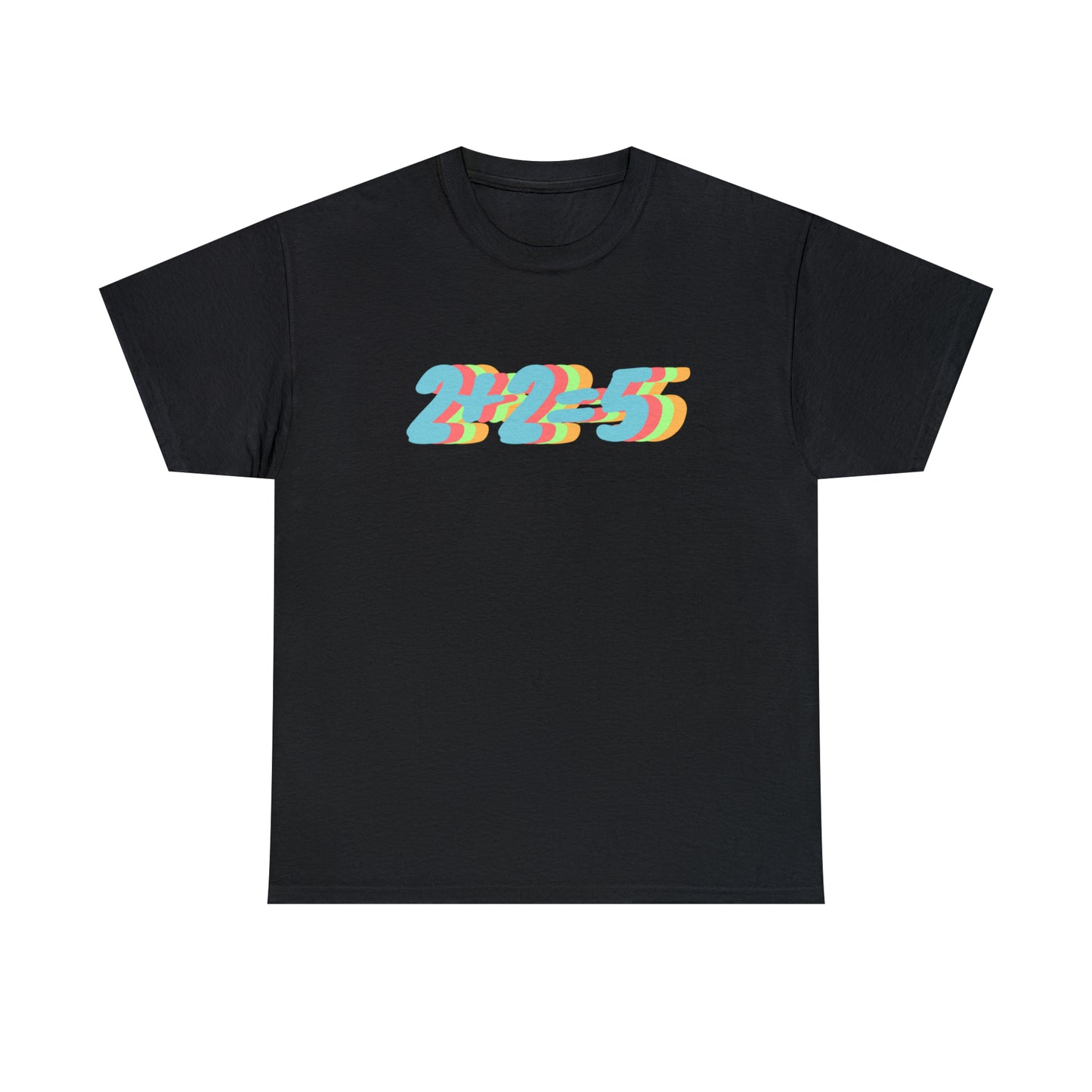 2+2=5, George Orwell 1984 inspired Unisex Heavy Cotton Tee