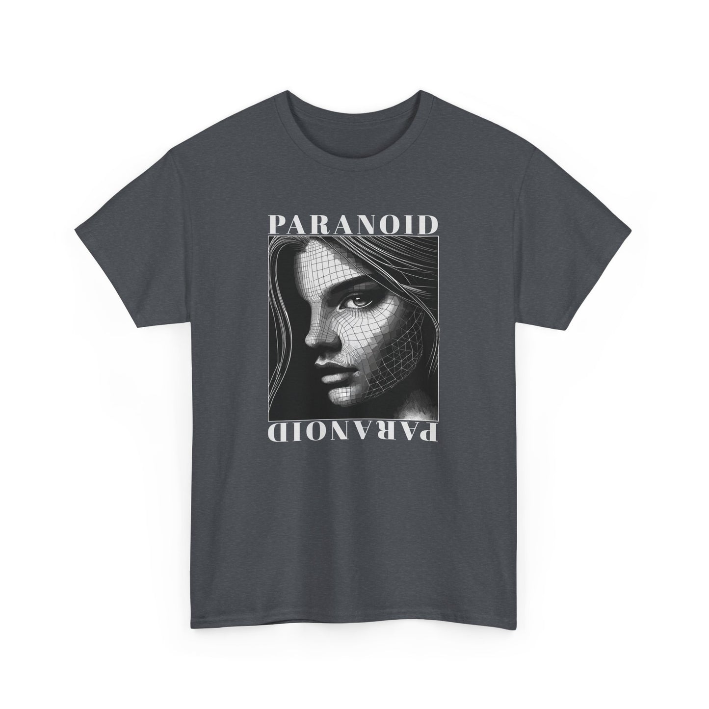 PARANOID, Unisex Heavy Cotton Tee