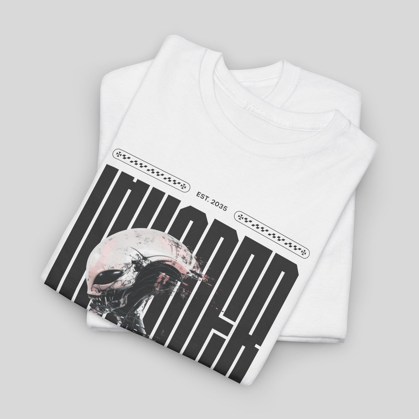 Alien Invader, Unisex Heavy Cotton Tee