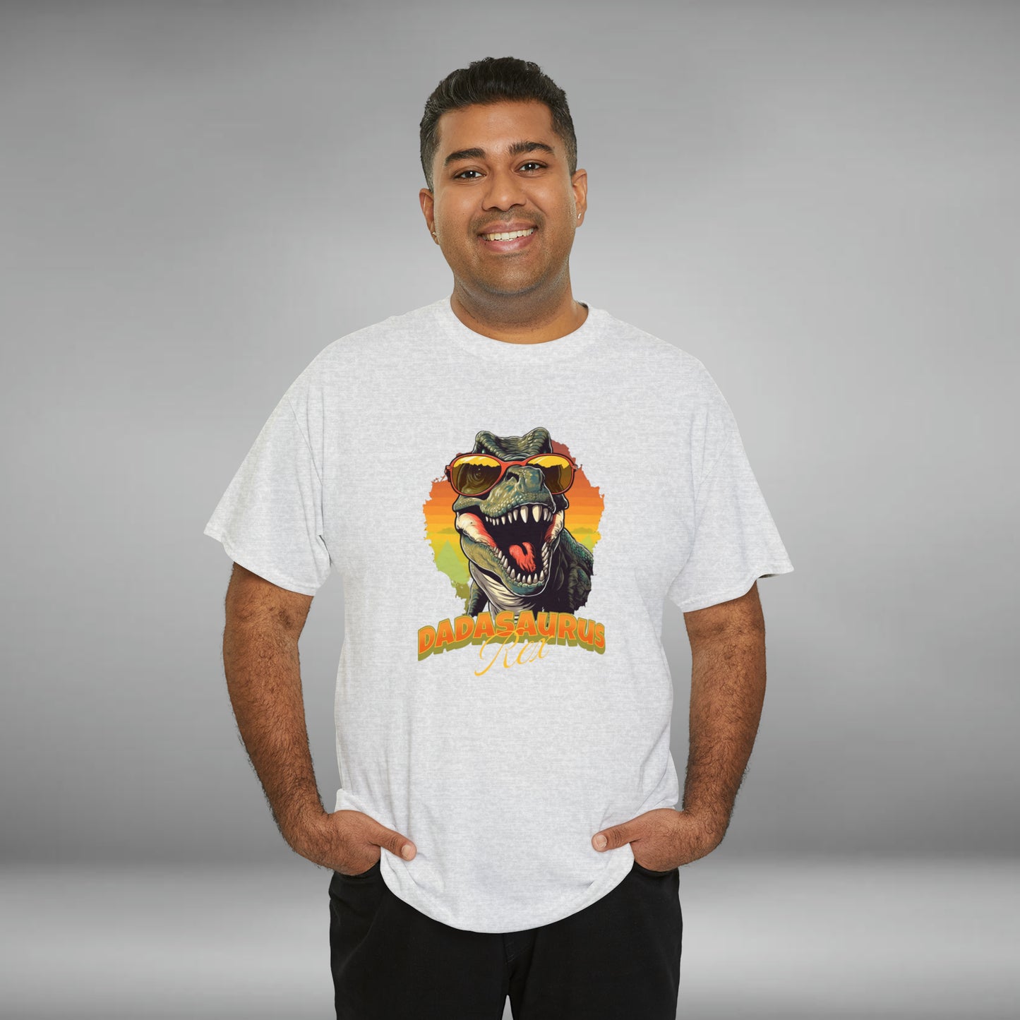 Dadasaurus Rex, Unisex Heavy Cotton Tee
