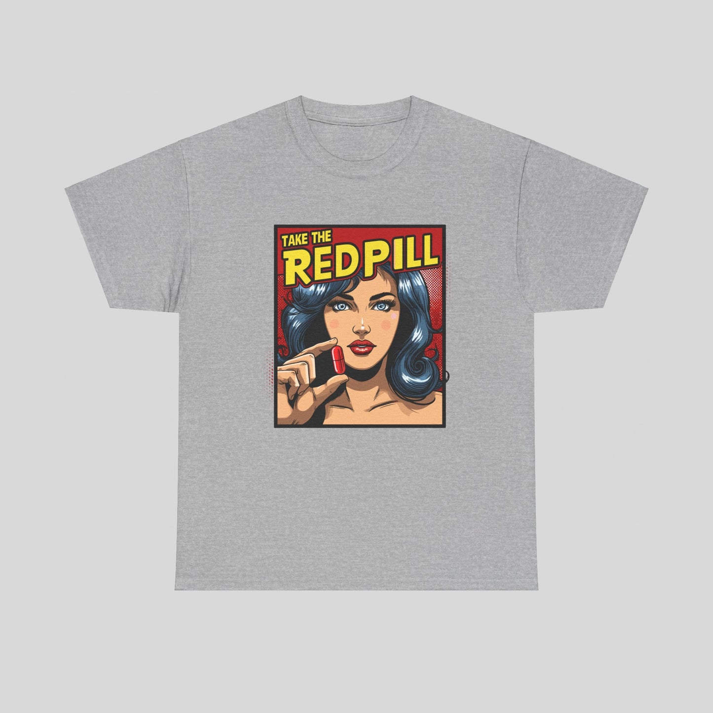 Take The Red Pill, Unisex Heavy Cotton Tee