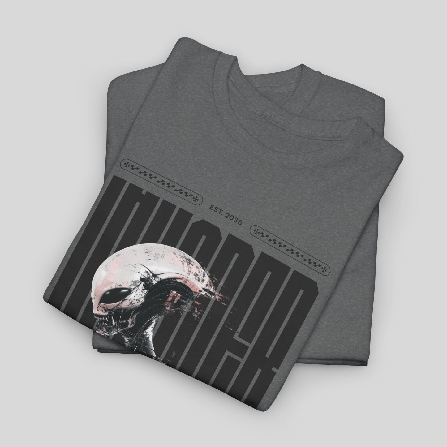 Alien Invader, Unisex Heavy Cotton Tee