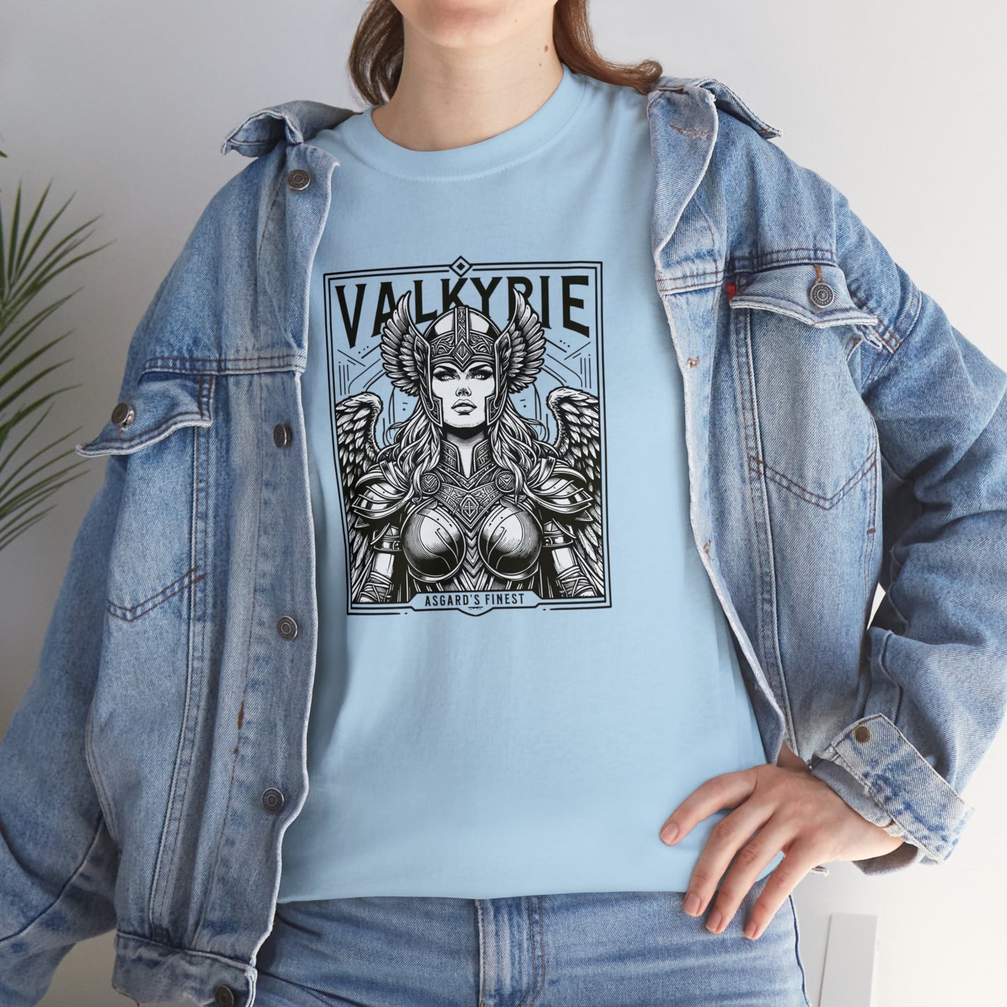 Valkyrie, Asgard's Finest, Unisex Heavy Cotton Tee