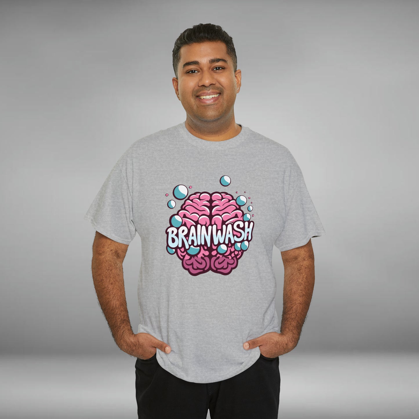 Brainwash, Unisex Heavy Cotton Tee