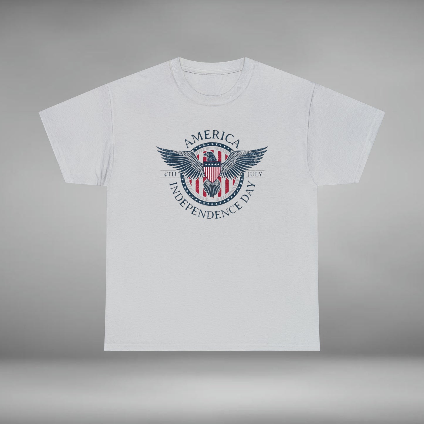 America Independence Day, 4th of July, Unisex Heavy Cotton Tee