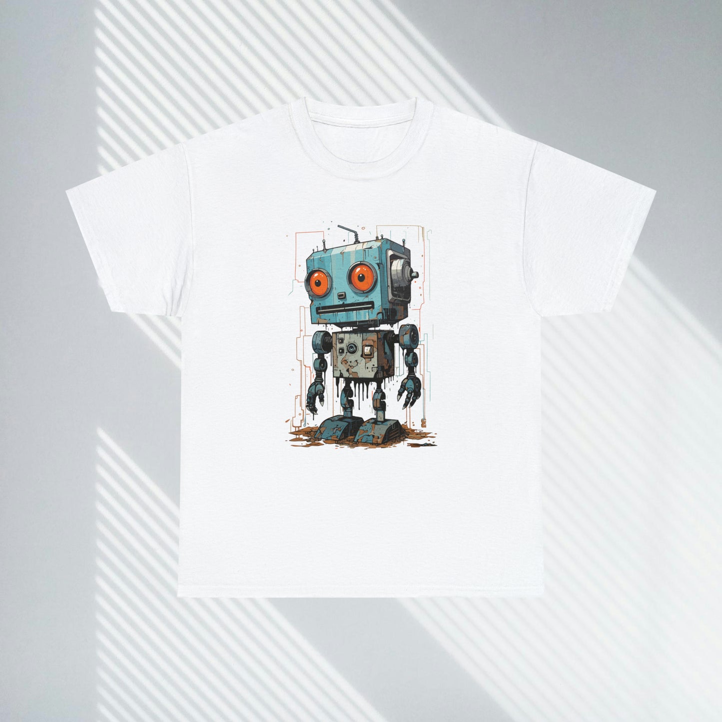 Gears of Sorrow, Robot Unisex Heavy Cotton Tee