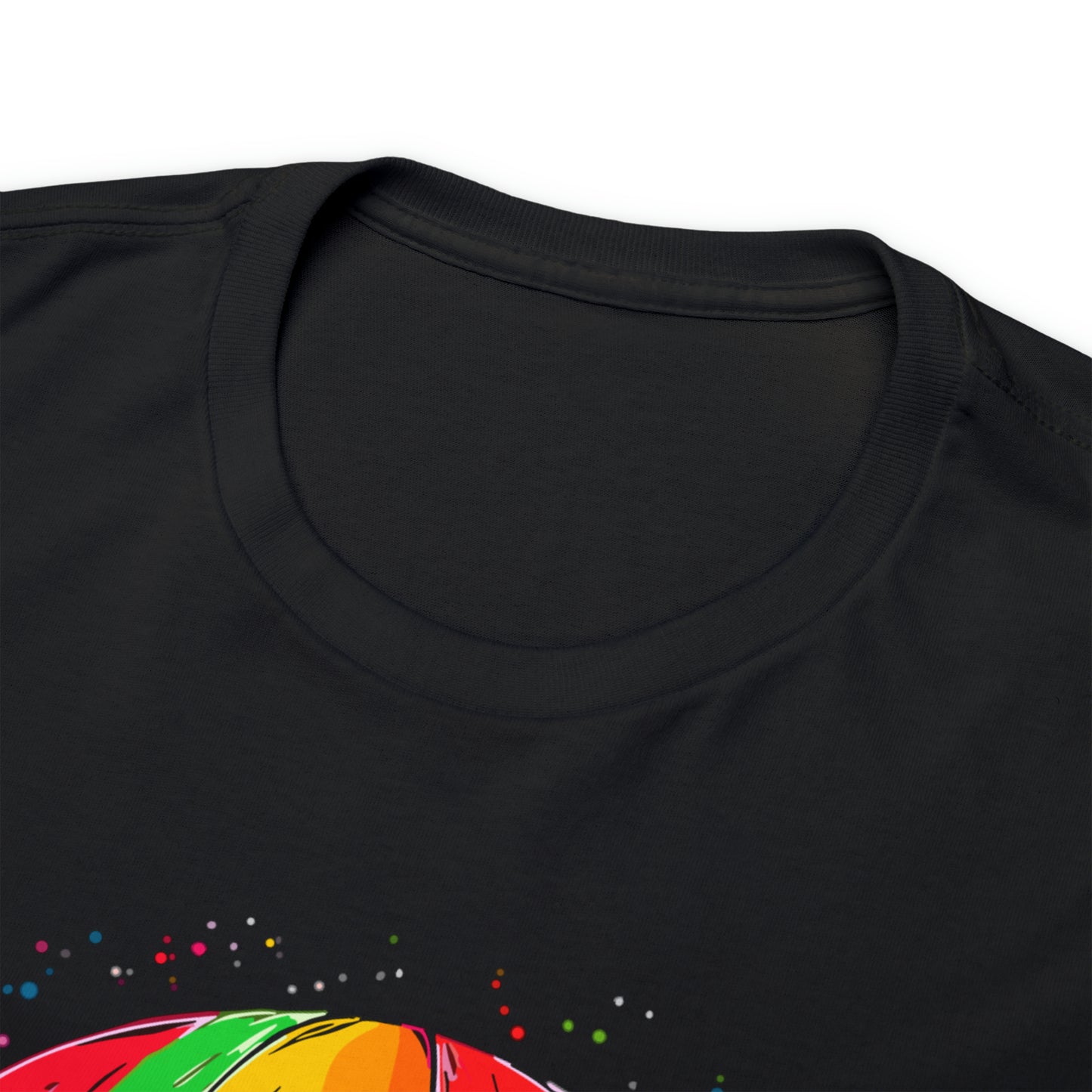 Celestial Rain, Astronaut in the Rain, Unisex Heavy Cotton Tee
