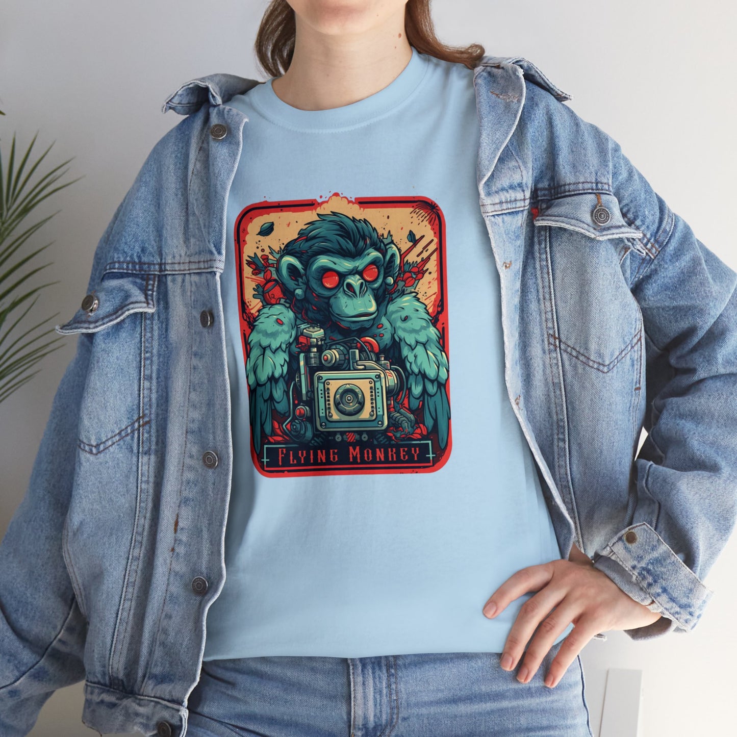 Flying Monkey, Unisex Heavy Cotton Tee