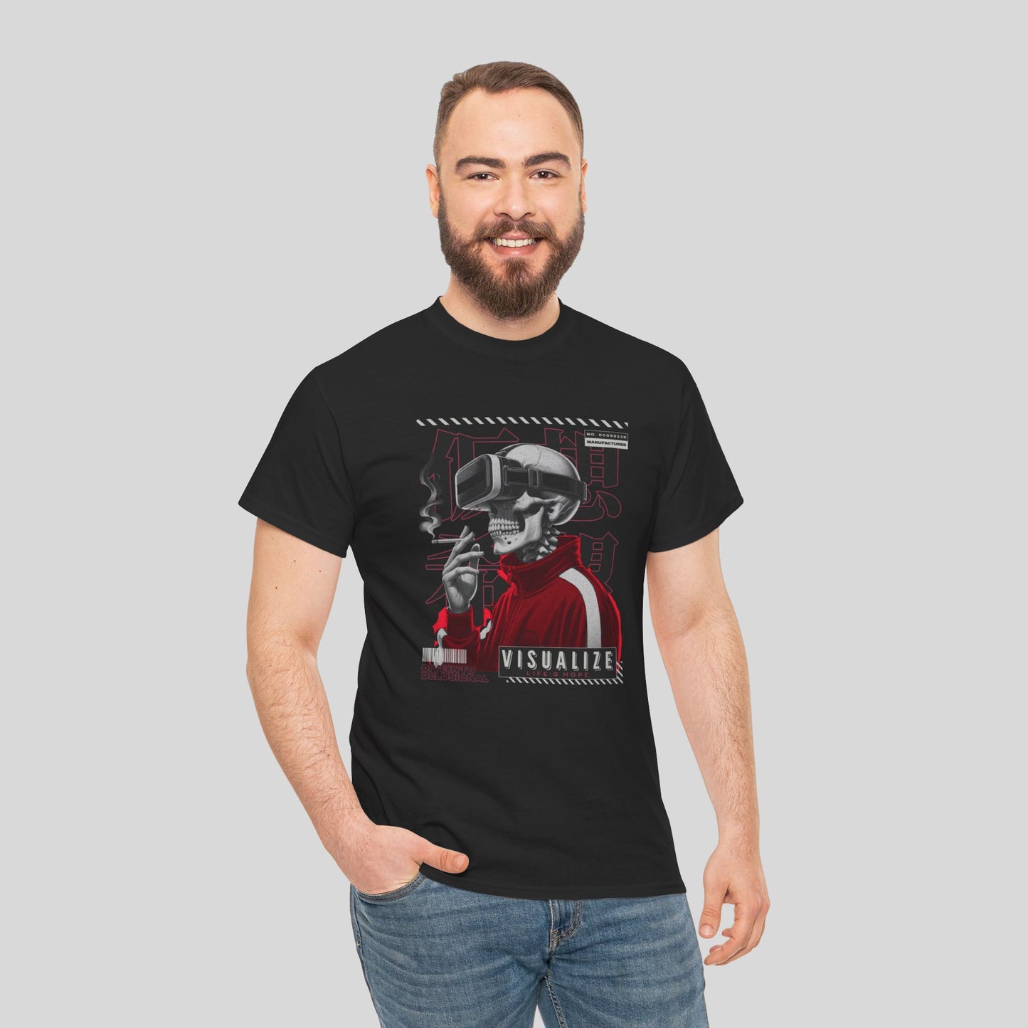 Visualize, VR Unisex Heavy Cotton Tee