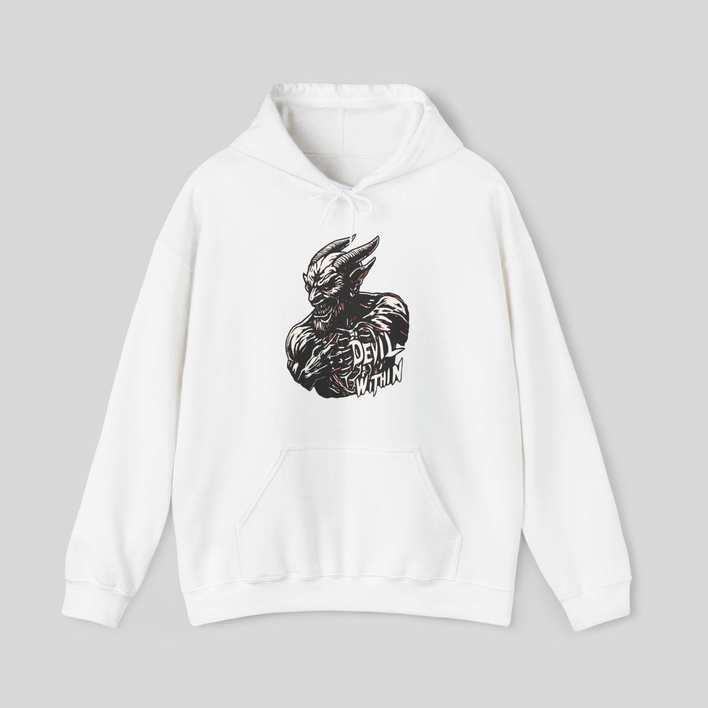 Devil Within, Unisex Heavy Blend™ Hooded Sweatshirt