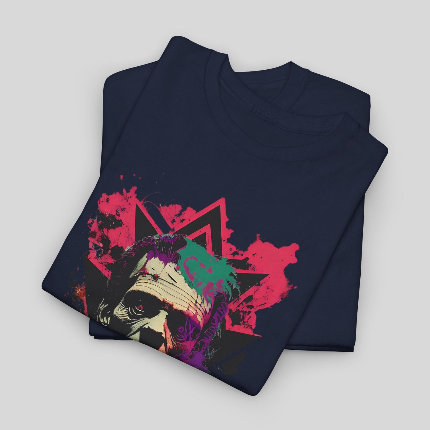Frankenstein, Custom Graphic Unisex Heavy Cotton Tee