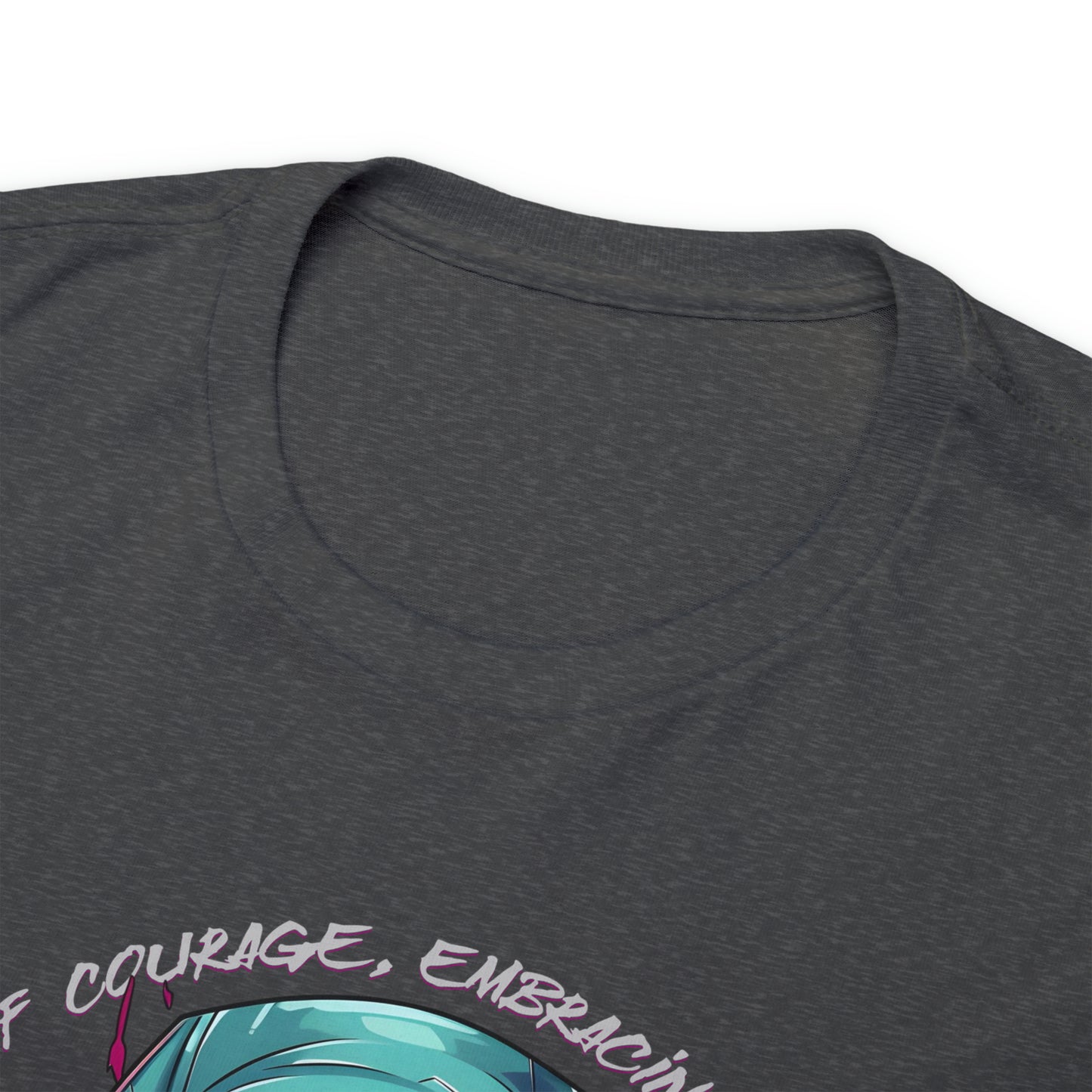 Gas Mask, Unisex Heavy Cotton Tee