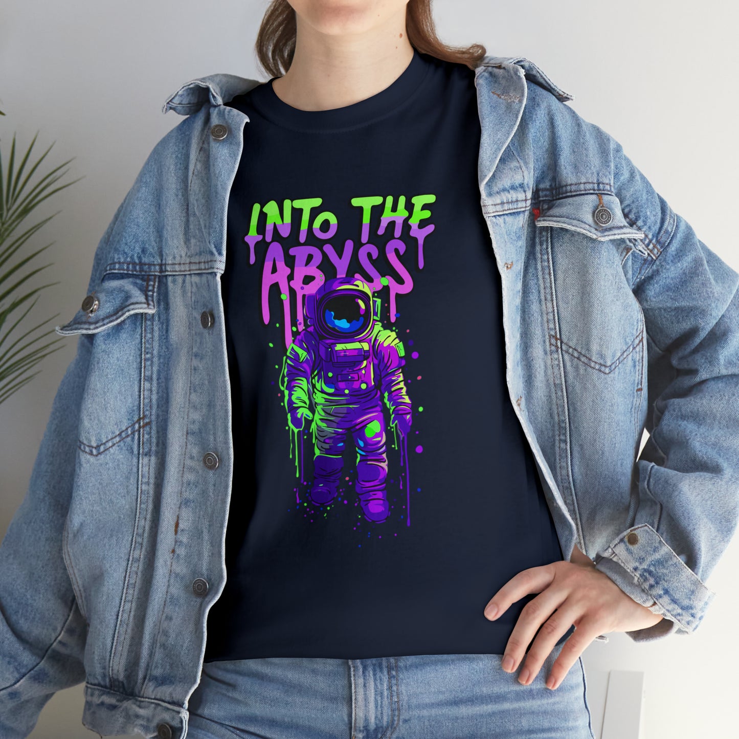INTO THE ABYSS, Unisex Heavy Cotton Tee