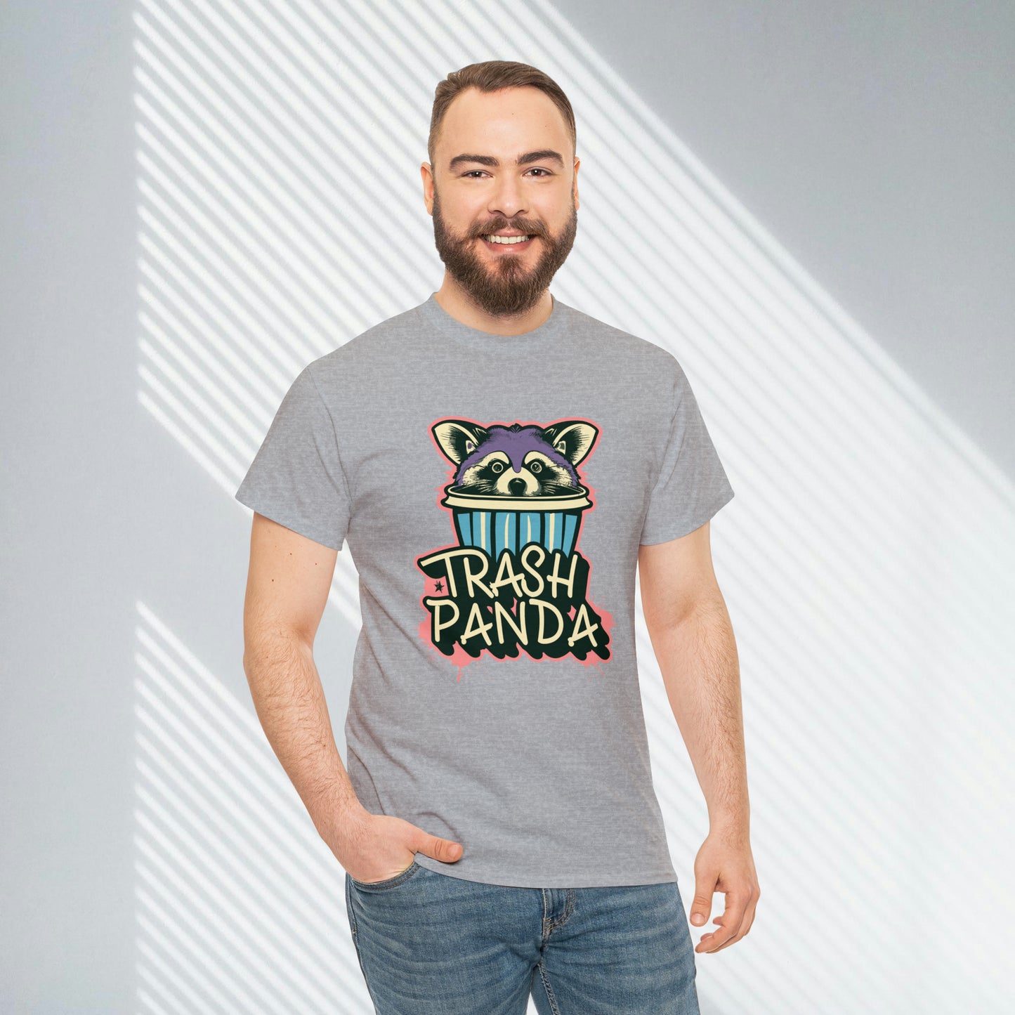 Trash Panda, Raccoon, Heavy Cotton Tee