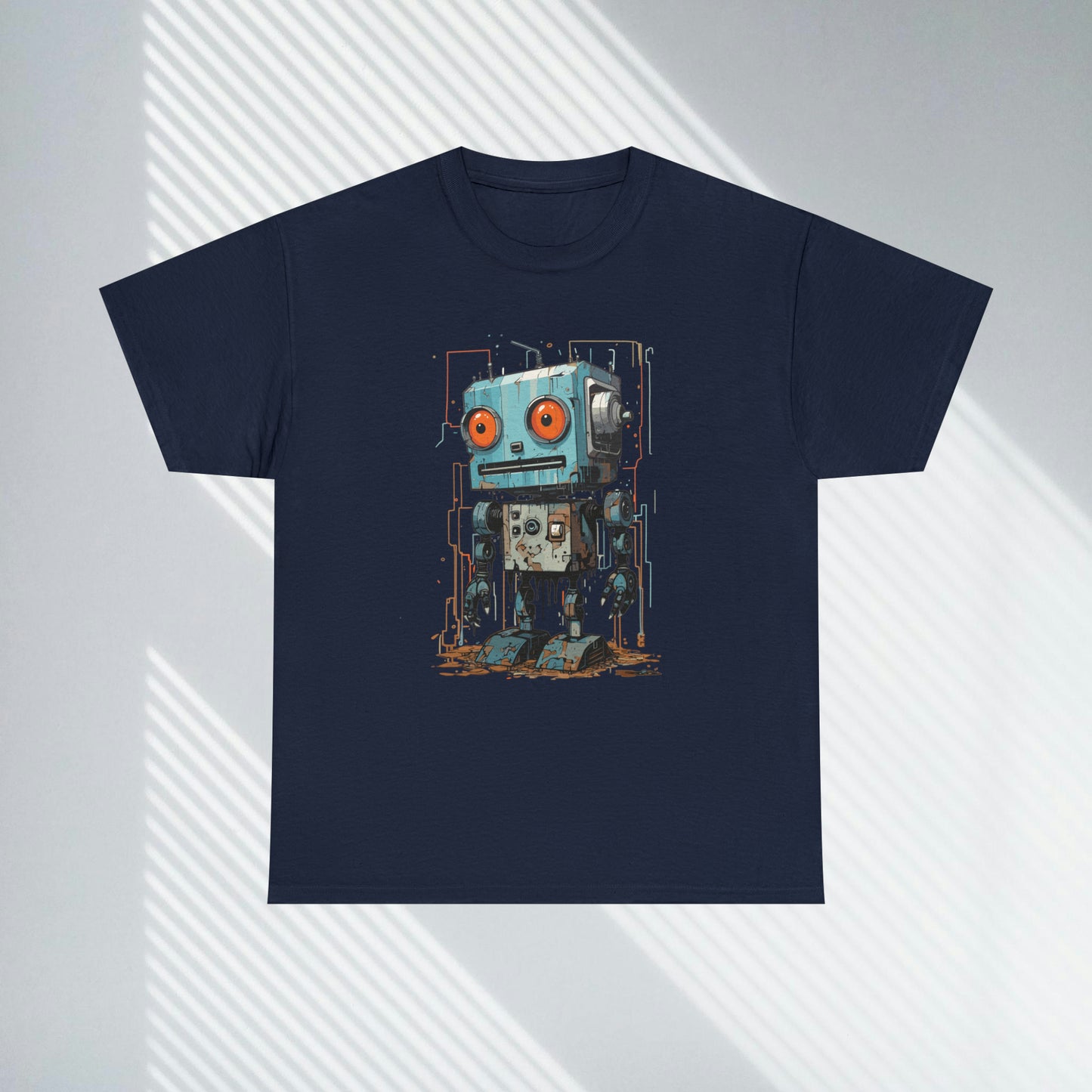 Gears of Sorrow, Robot Unisex Heavy Cotton Tee