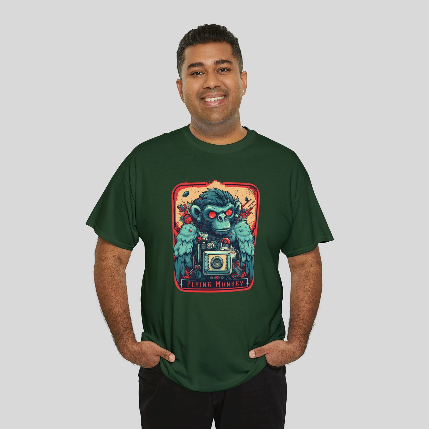 Flying Monkey, Unisex Heavy Cotton Tee