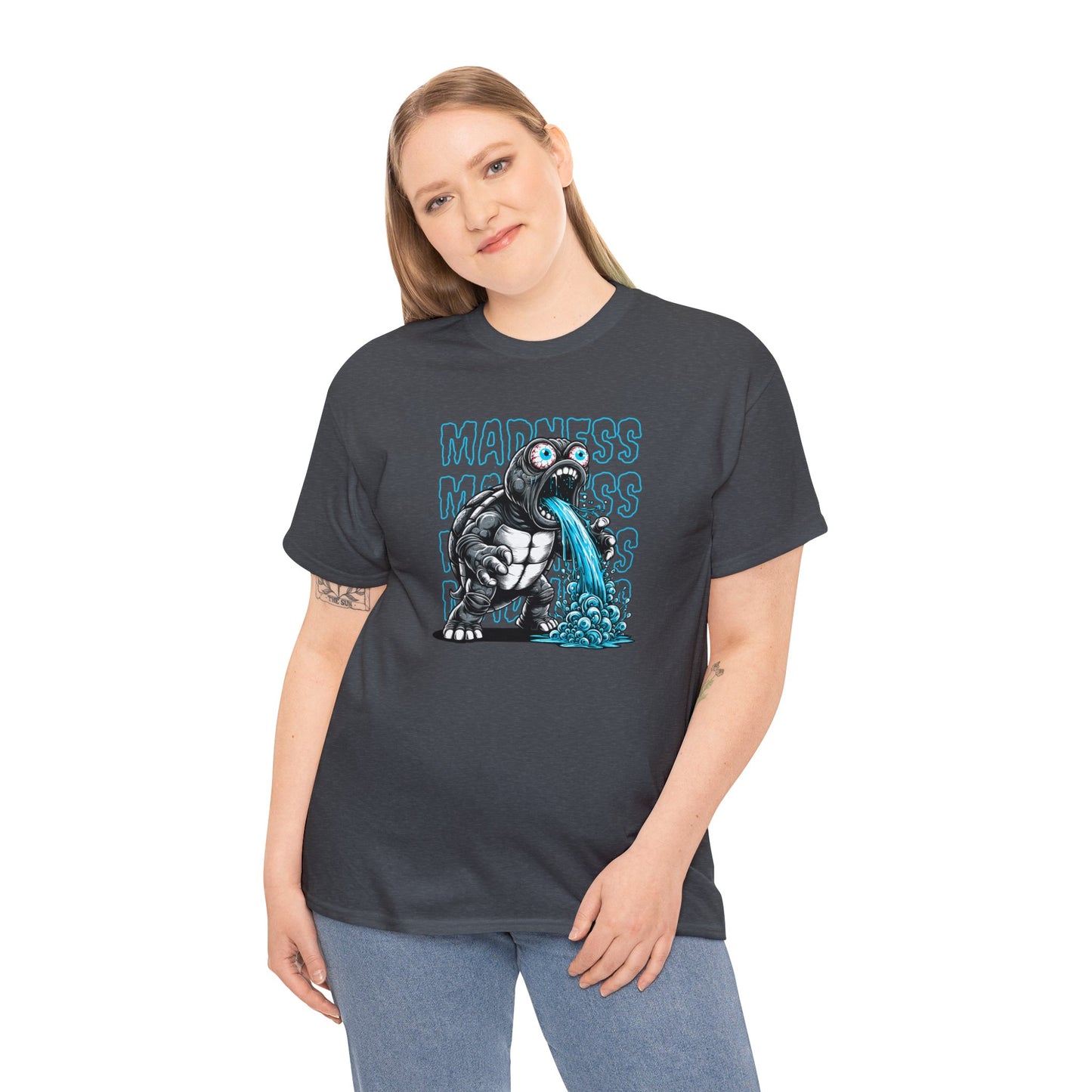 Turtle Madness, Unisex Heavy Cotton Tee