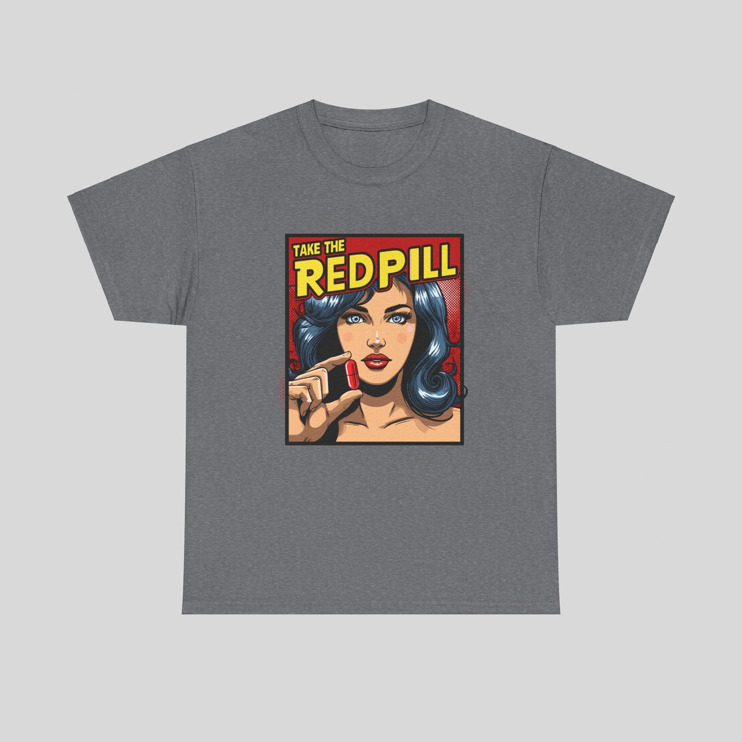 Take The Red Pill, Unisex Heavy Cotton Tee