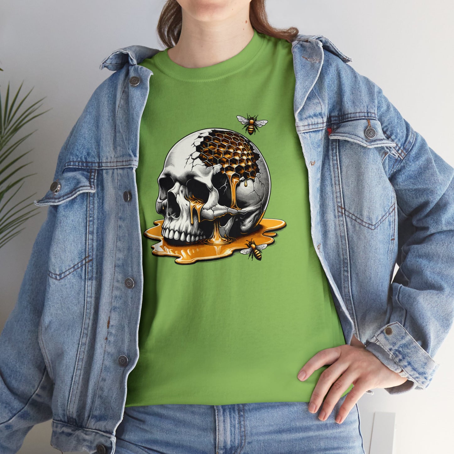 Honey Skull Unisex Heavy Cotton Tee