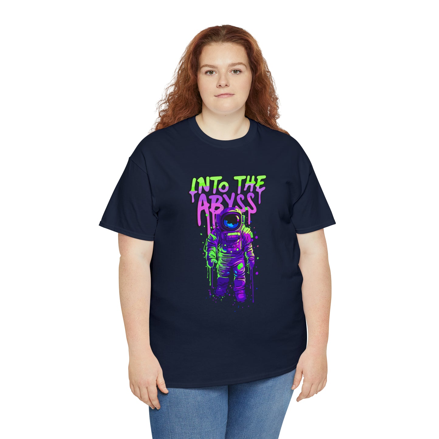 INTO THE ABYSS, Unisex Heavy Cotton Tee