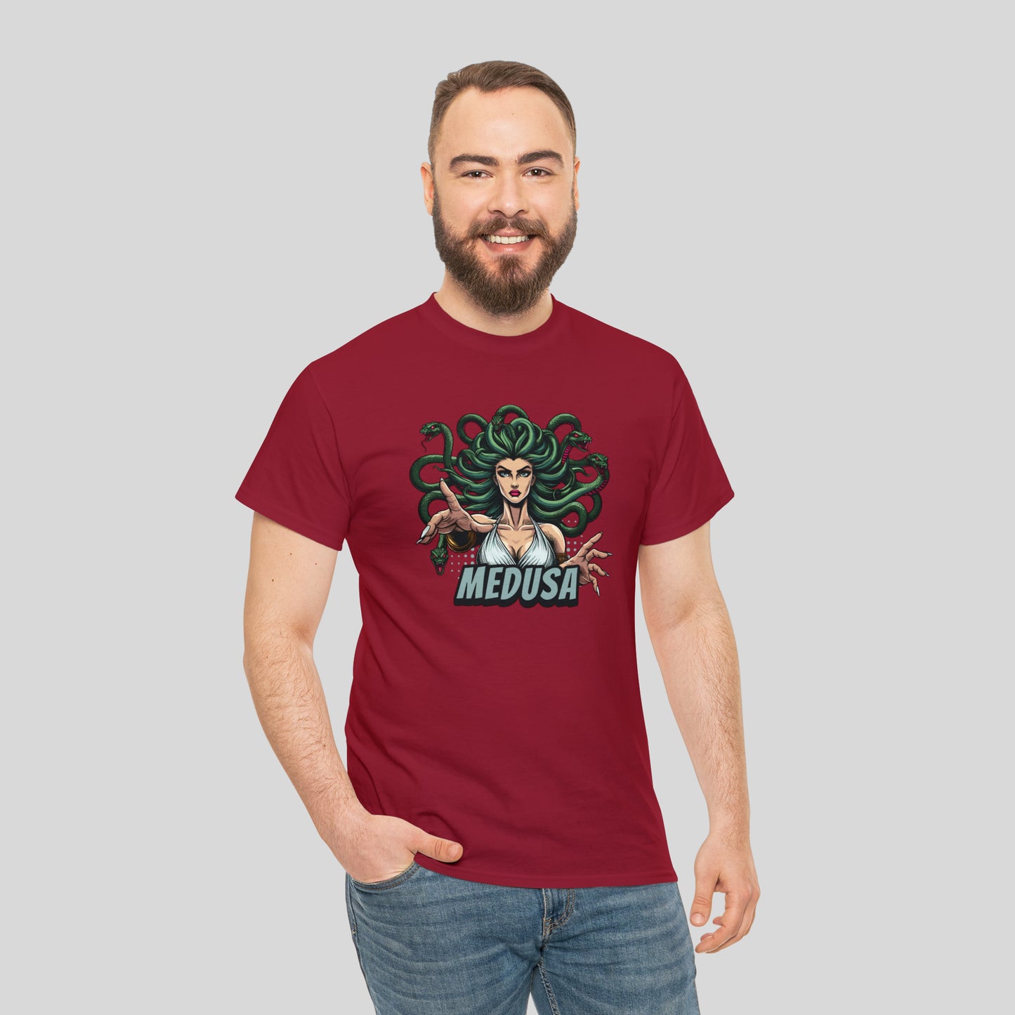MEDUSA, Unisex Heavy Cotton Tee