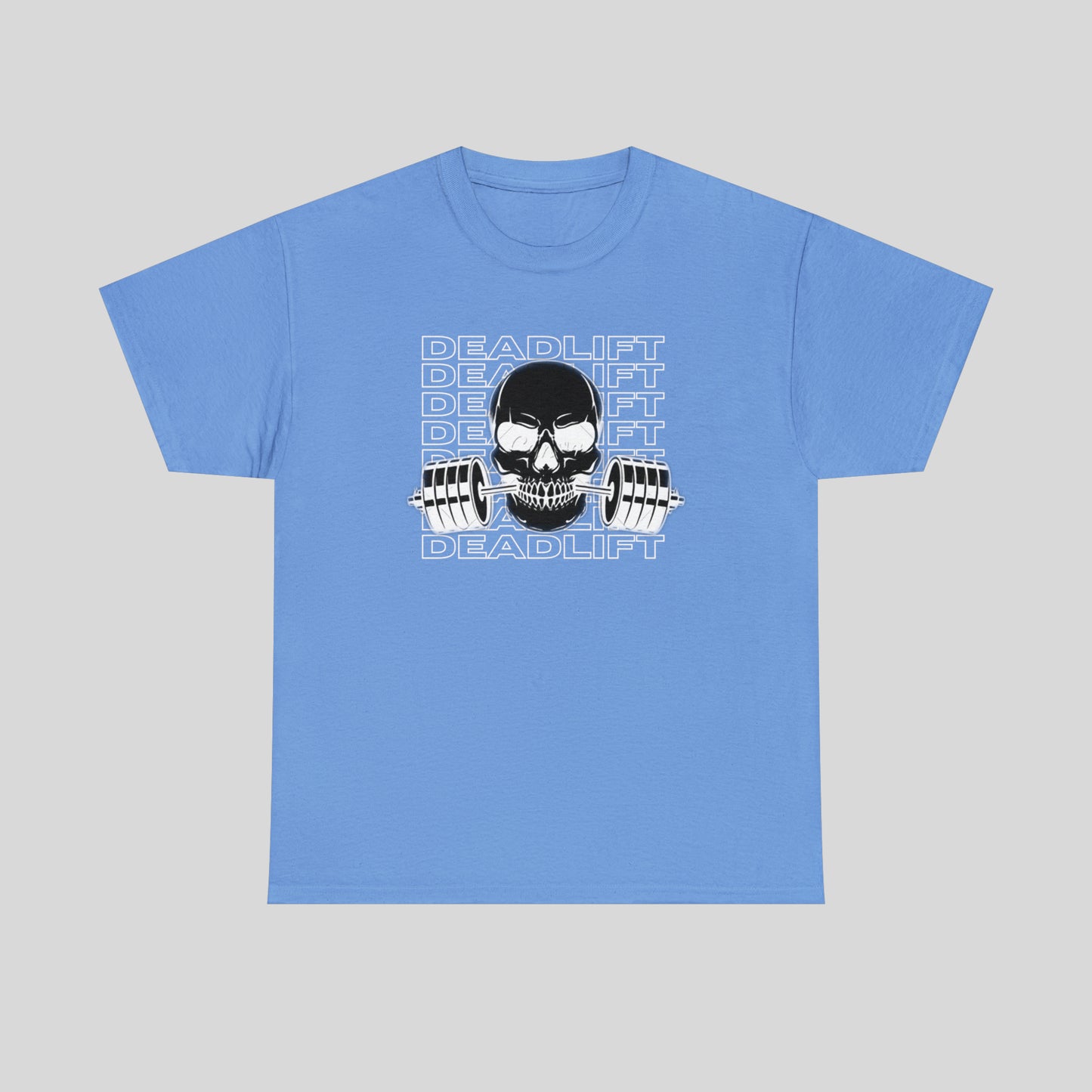 DEADLIFT, Skull Custom Unisex Heavy Cotton Graphic Tee