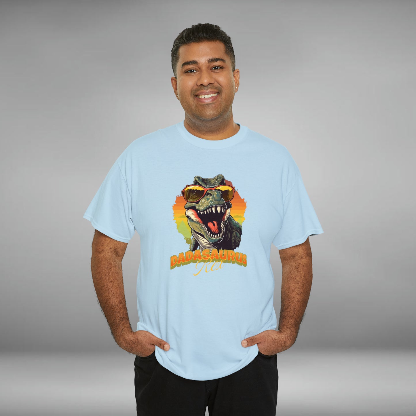 Dadasaurus Rex, Unisex Heavy Cotton Tee