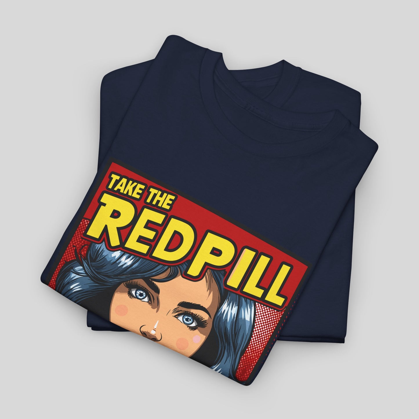Take The Red Pill, Unisex Heavy Cotton Tee