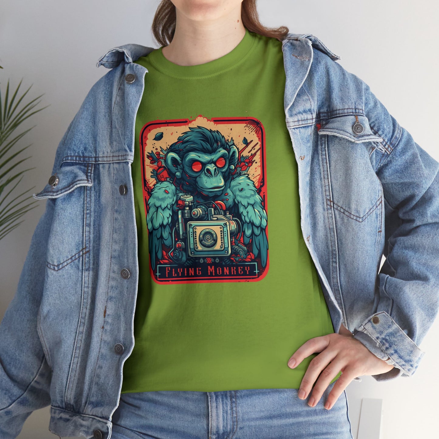 Flying Monkey, Unisex Heavy Cotton Tee