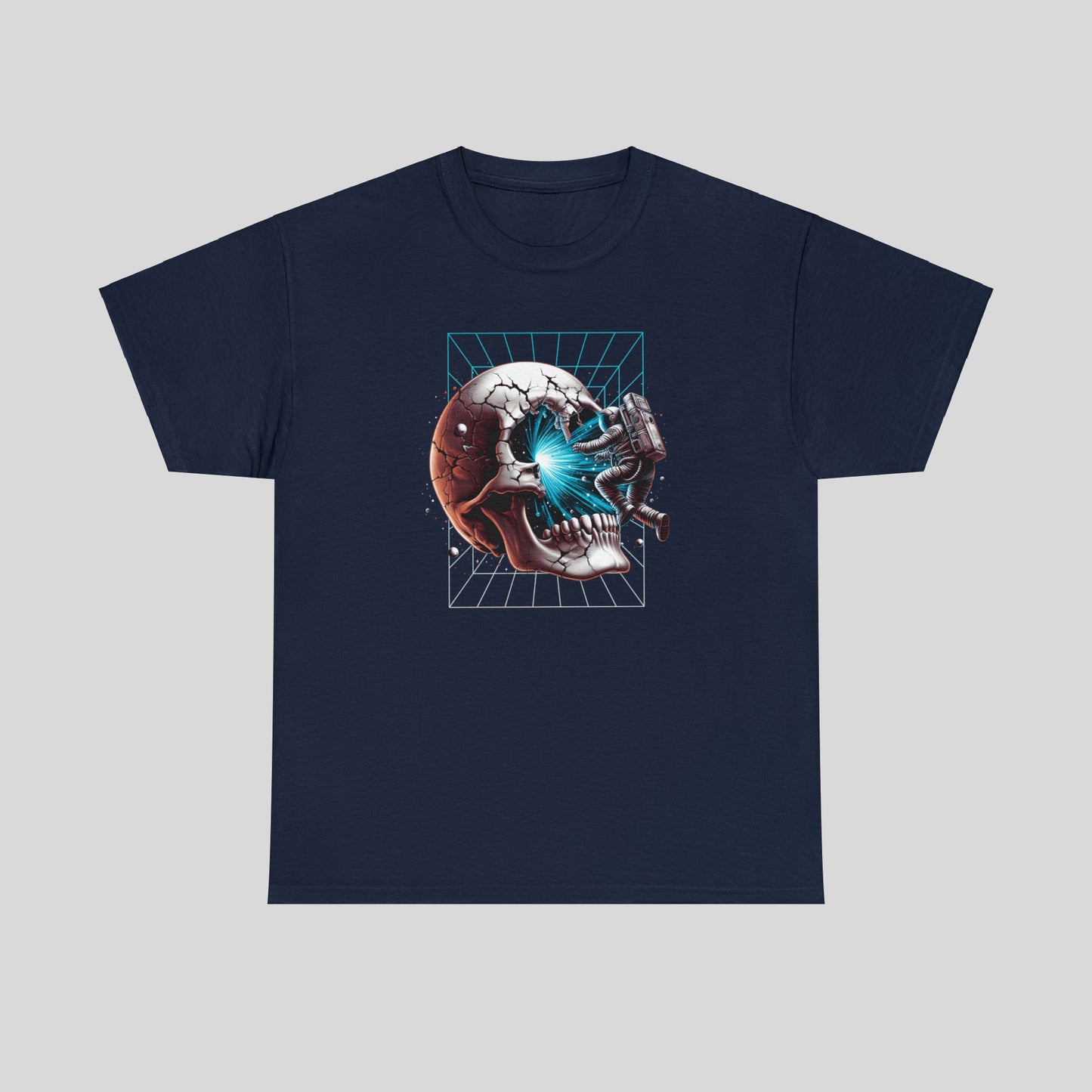 Portal Into Infinity, Astronaut, Unisex Heavy Cotton Tee