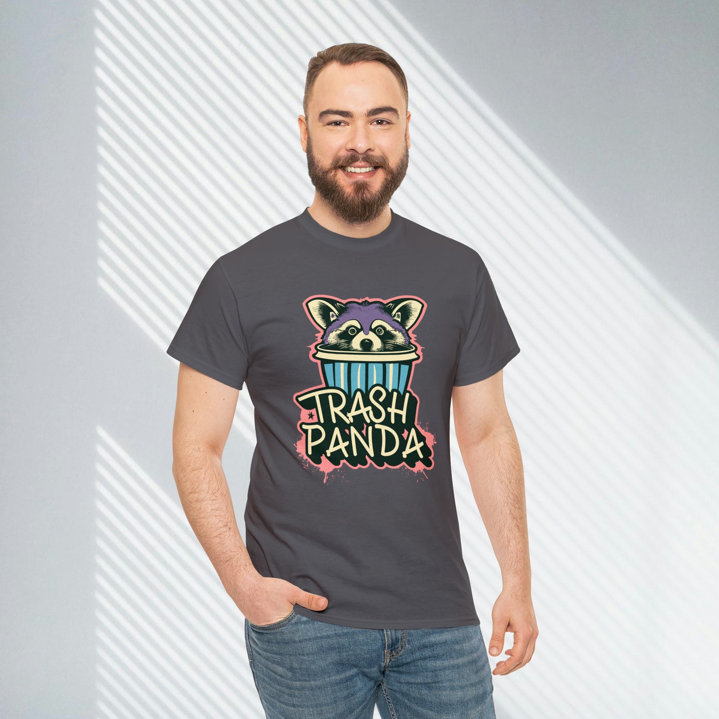 Trash Panda, Raccoon, Heavy Cotton Tee