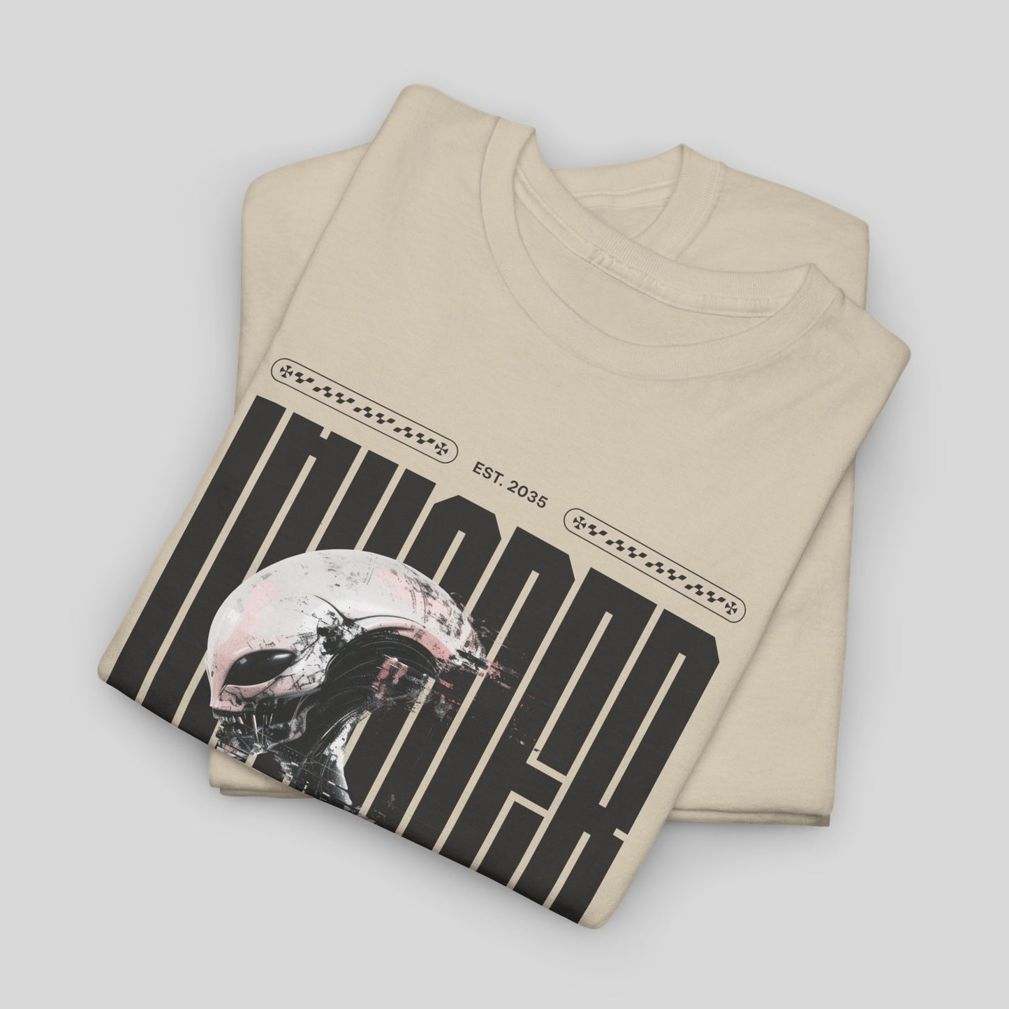 Alien Invader, Unisex Heavy Cotton Tee