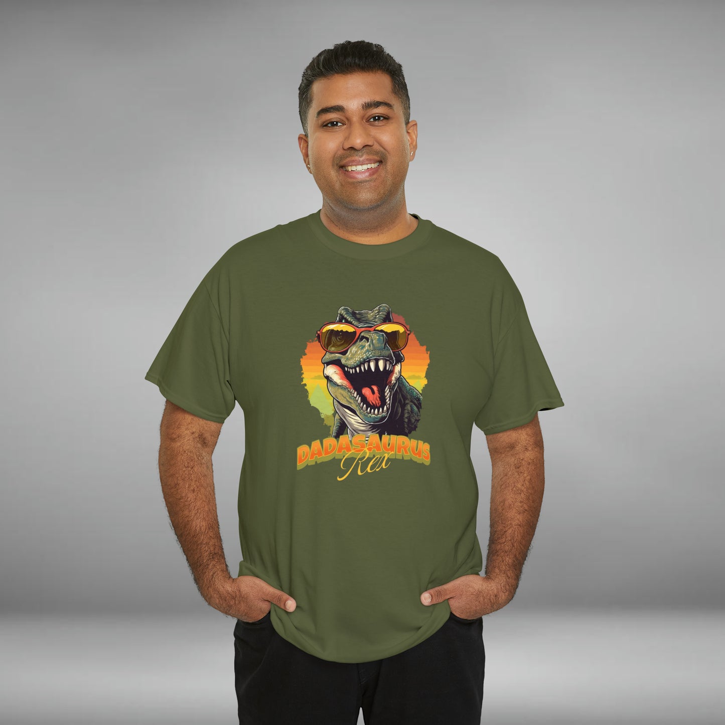 Dadasaurus Rex, Unisex Heavy Cotton Tee